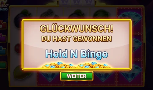 Fruity Classic Hold N Bingo Freispiele