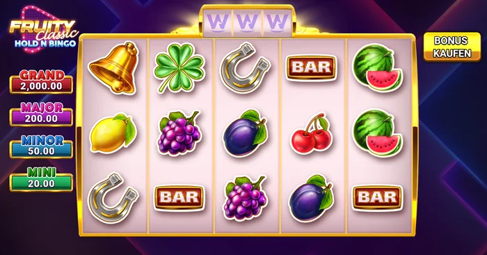 Fruity Classic Hold N Bingo