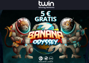 5 Euro Twin Casino Bonus Banana Odyssey