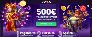 Leon.bet Willkommensbonus