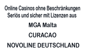 Online Casinos Ohne Limits