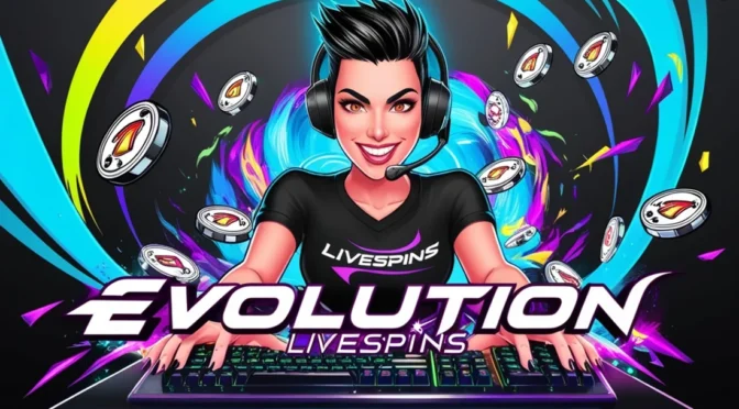 Spielautomaten Livespins von Evolution Gaming