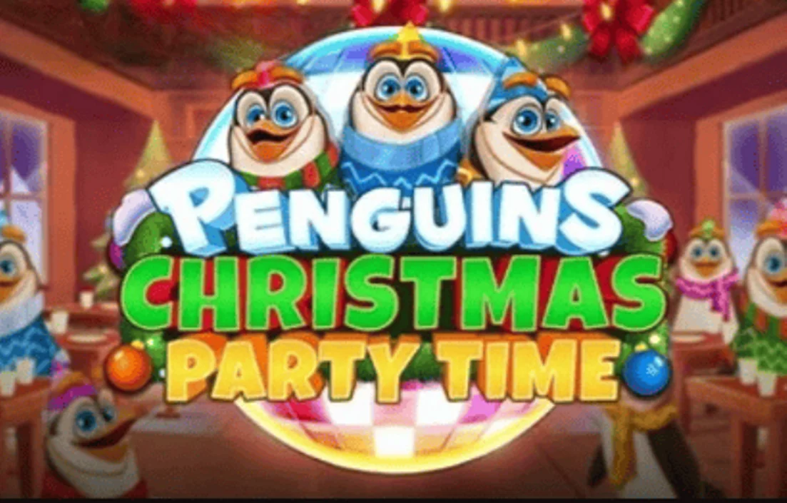 Penguins Christmas Party Time