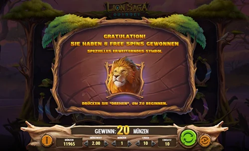 Lion Saga Odyssey Freispiele