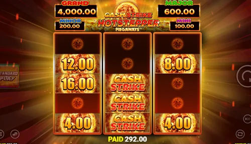 Cash Strike Hotstepper Megaways Powerspins