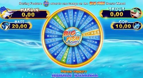 Fishin’ Frenzy Bubble Bonanza Bonus