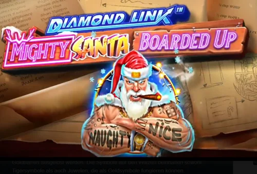 Mighty Santa Boarded Up Slot