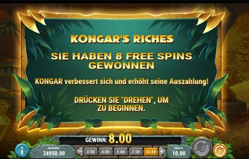 Treasures of Kongar Freispiele