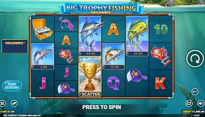 Big Trophy Fishing Megaways