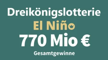 Spanische Dreikönigslotterie El Niño 2025 mit Millionen Preisgelder