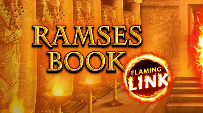 Ramses Book Flaming Link Spielautomat