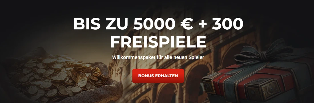 Rollero Willkommen Paket Bonus