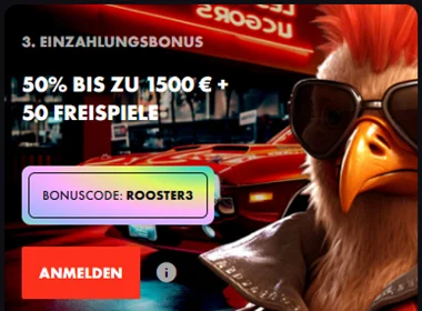 Rooster Bonus 3