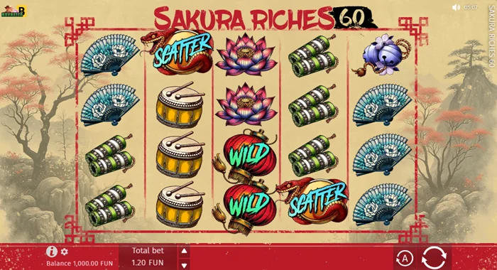 Sakura Riches 60