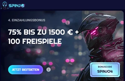 SpinJo Bonus 4