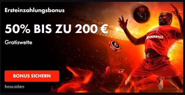 Sportwetten Bonus Rooster Bet