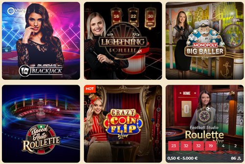 Win Mega Casino Tischspiele